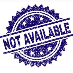 NOT FOR SALE, NO LONGER AVAILABLE